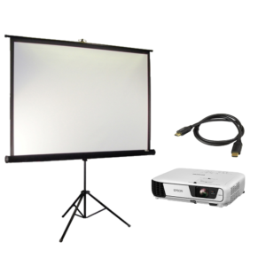 Projector screen & Projector