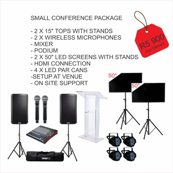 Small Conference AV Package Hire